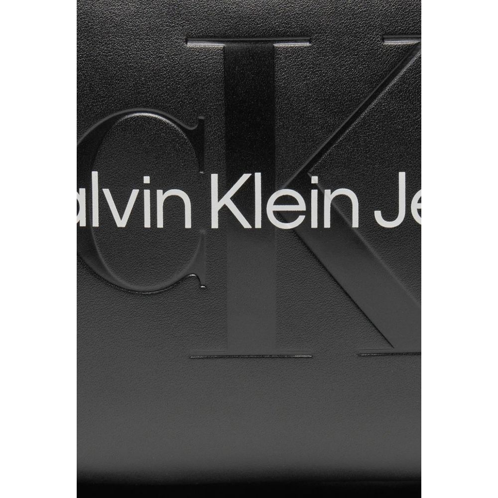 Calvin Klein Jeans – Schwarzer Polyethylen-Rucksack
