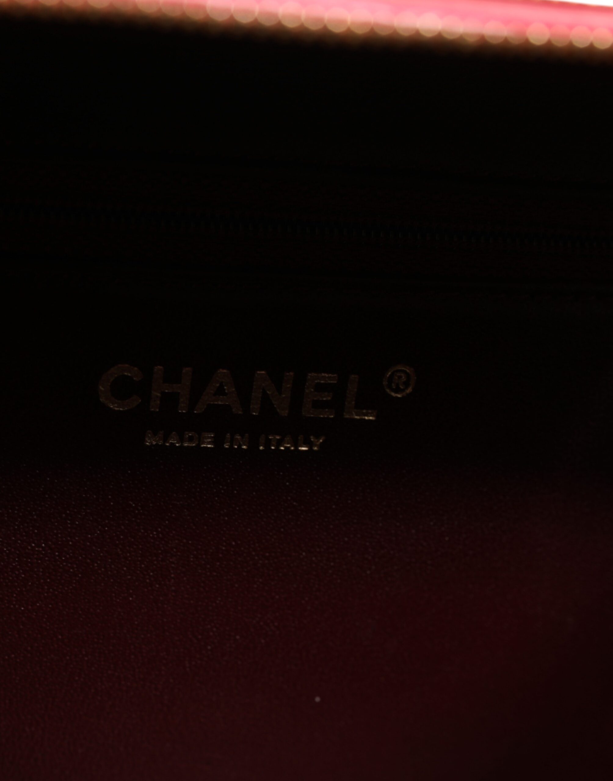 Chanel Pink Seal Matelassé Chain CC Lammledertasche