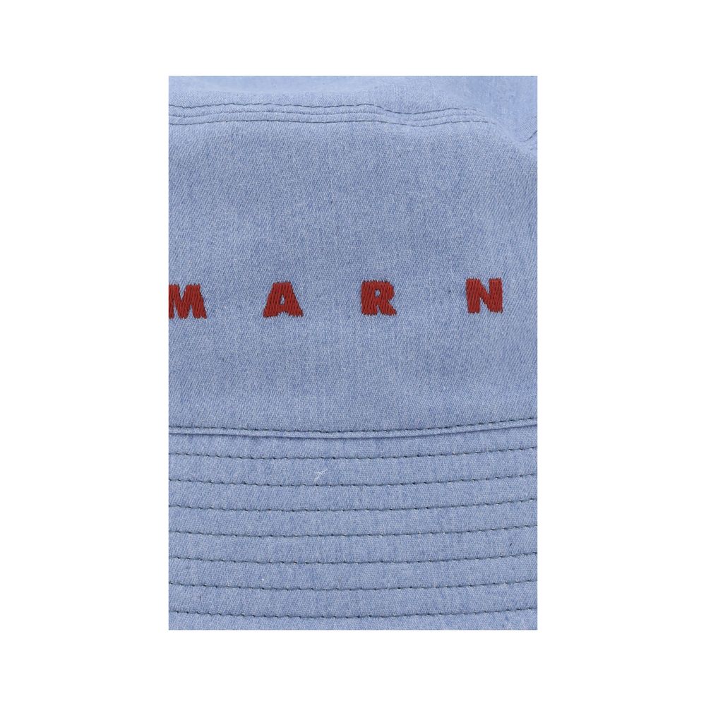 Marni Fischerhut mit Logo