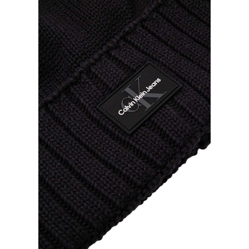 Șepci de baseball Calvin Klein Jeans din bumbac negru