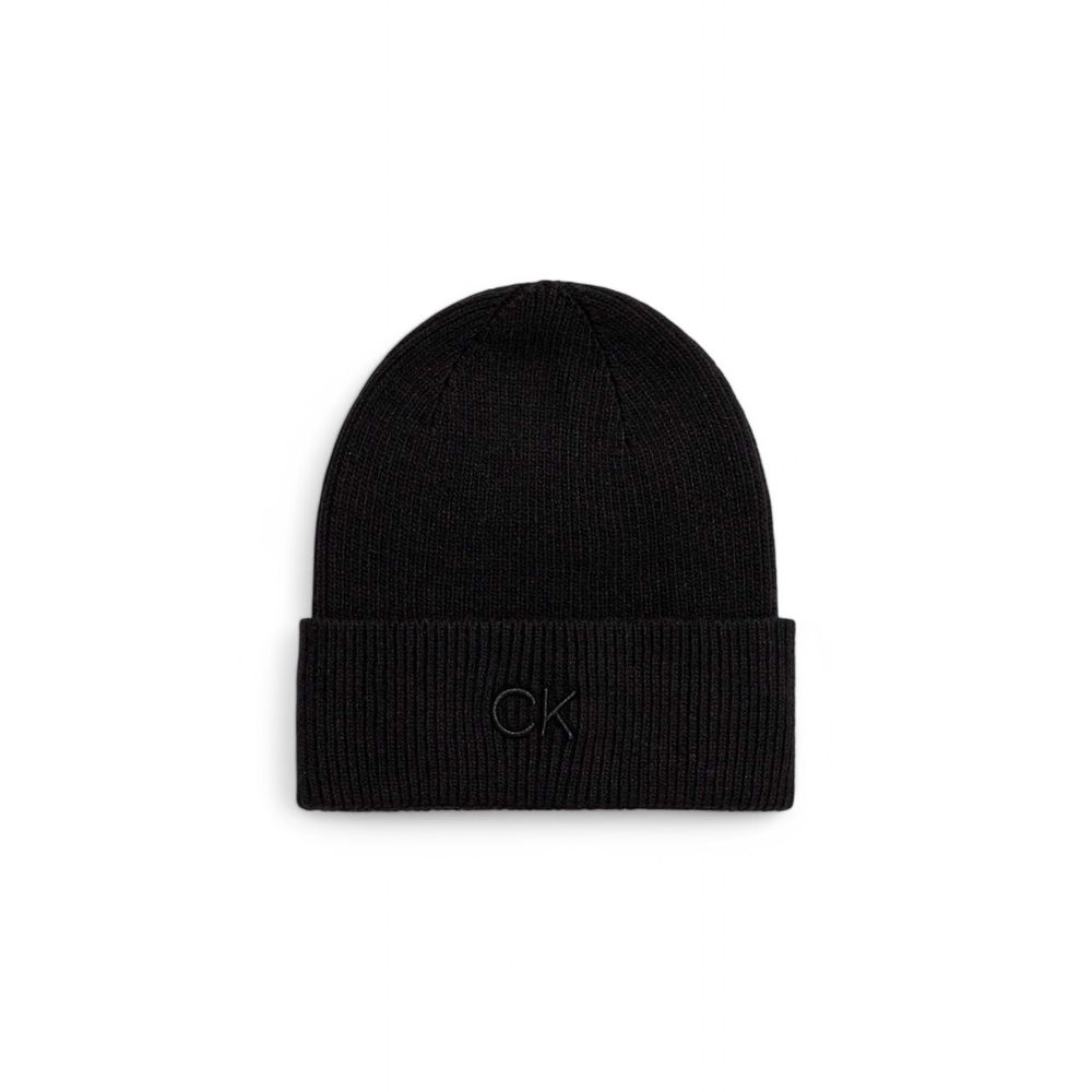 Calvin Klein – Schwarze Baseballkappe aus Bio-Baumwolle