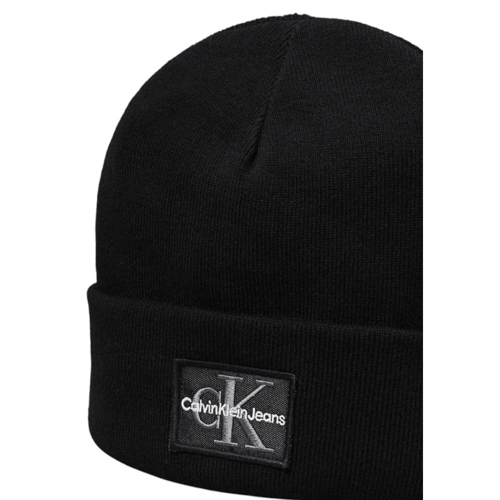 Șepci de baseball Calvin Klein Jeans din bumbac negru