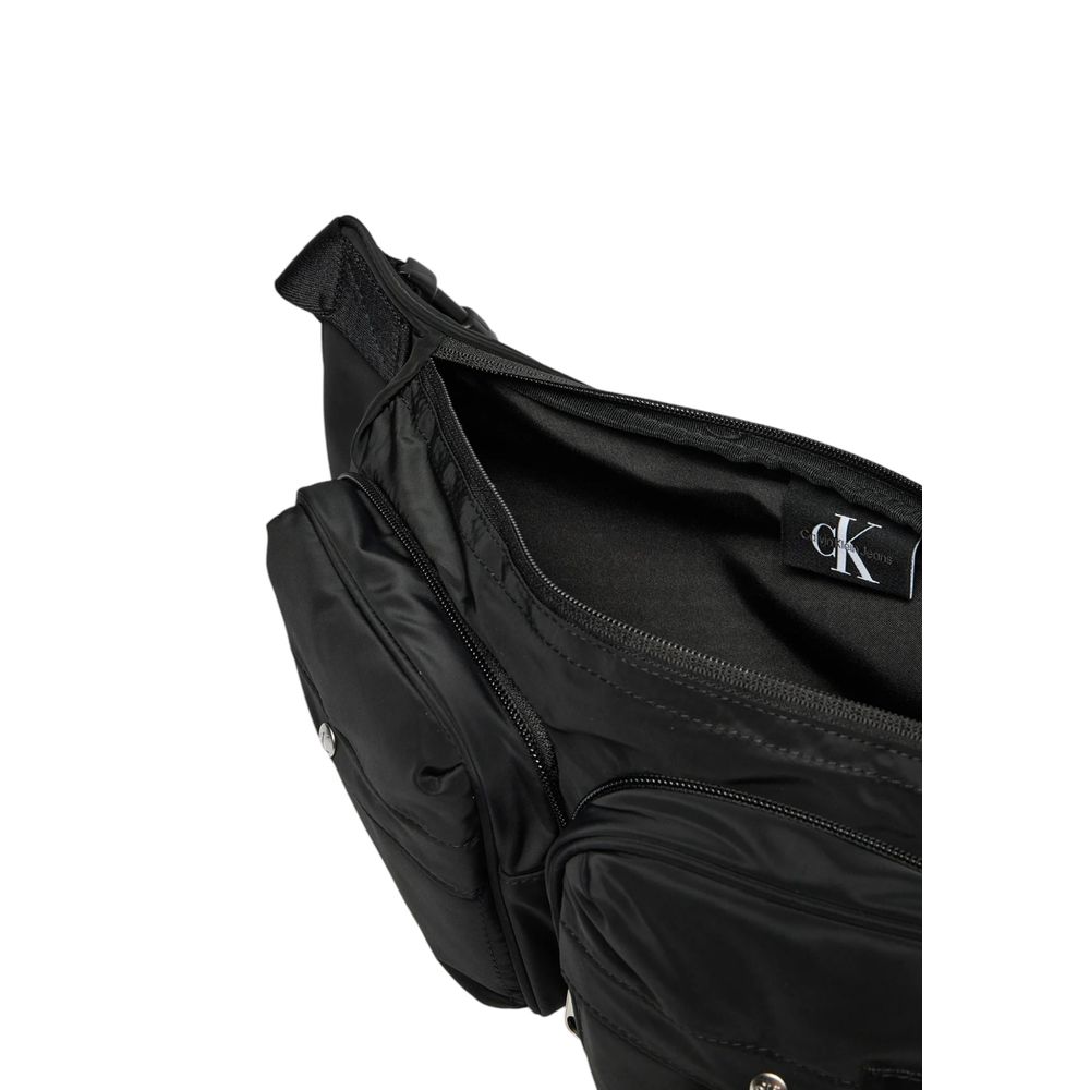 Calvin Klein Jeans – Schwarze Tasche aus recyceltem Polyester