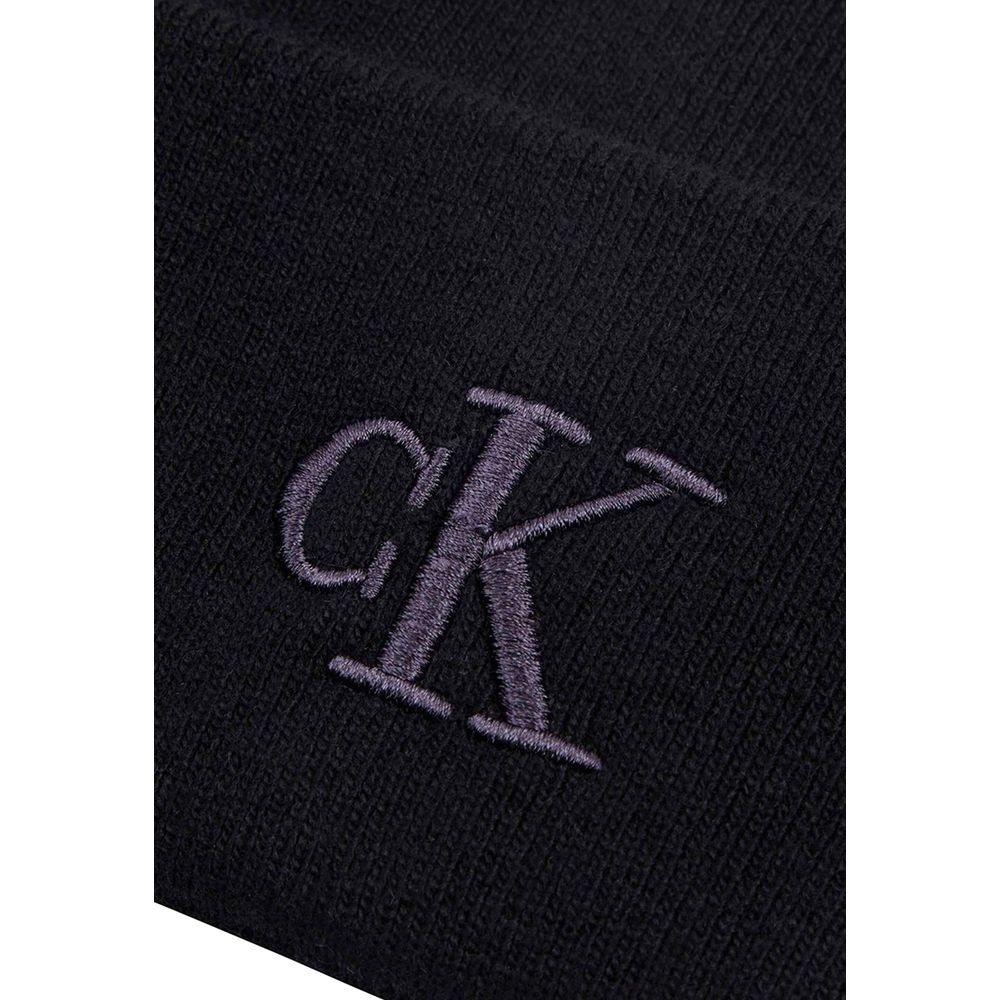 Șepci de baseball Calvin Klein Jeans negre din lână