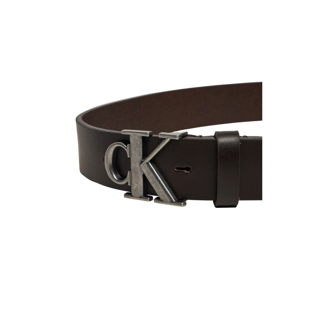 Curea din piele maro Calvin Klein Jeans