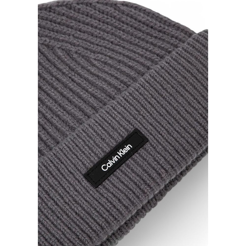 Calvin Klein Gray Organic Cotton Caps Baseball Hat