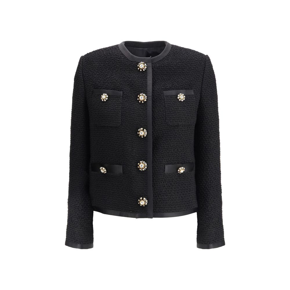 Jachetă scurtă Dolce & Gabbana Tweed buclé