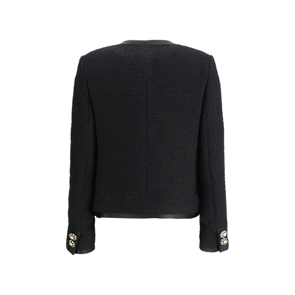 Jachetă scurtă Dolce & Gabbana Tweed buclé