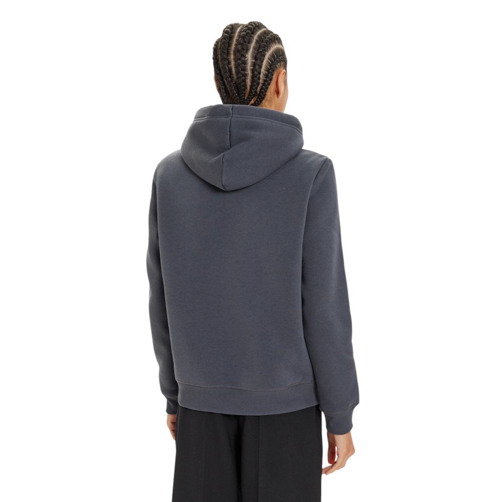 Pulover gri din bumbac Calvin Klein Jeans