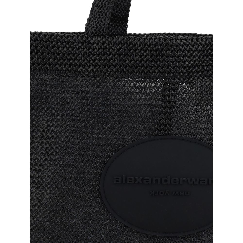 Alexander Wang Punch XL Raffia-Umhängetasche