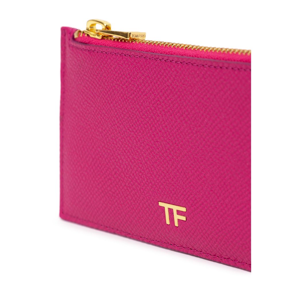 Portofel din piele fuchsia Tom Ford
