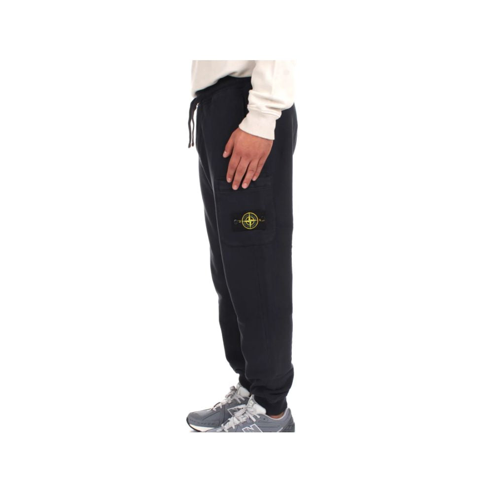 Stone Island Blaue Baumwollhose für Herren