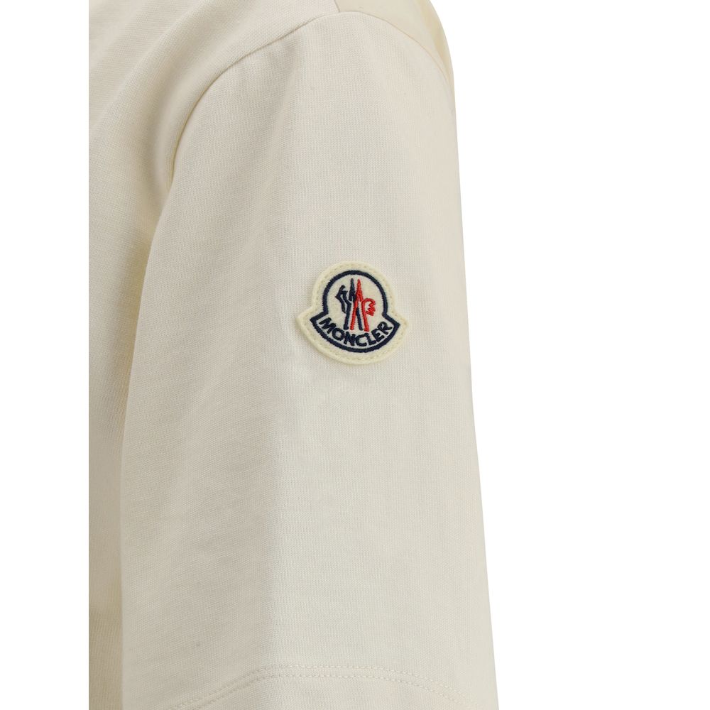 Moncler T-Shirt mit Seitenschlitzen