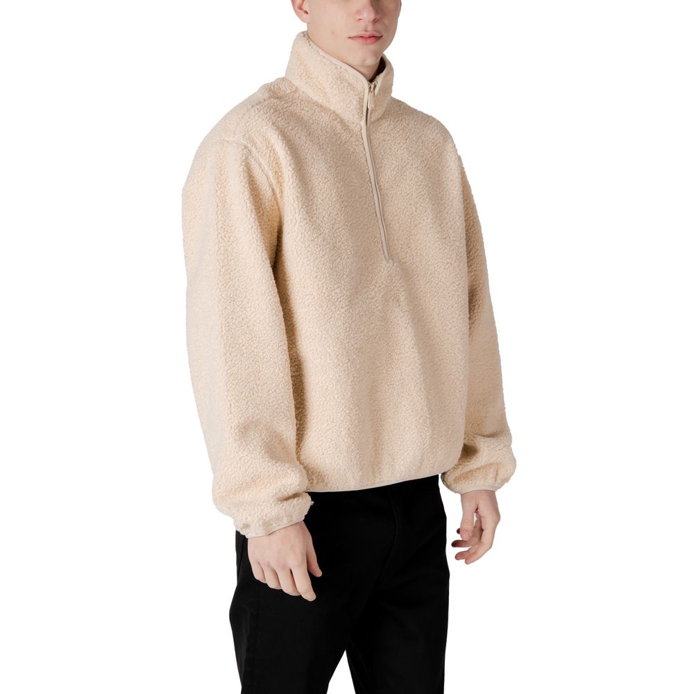 Calvin Klein Jeans Cream Recycled Polyester Jackets & Coat