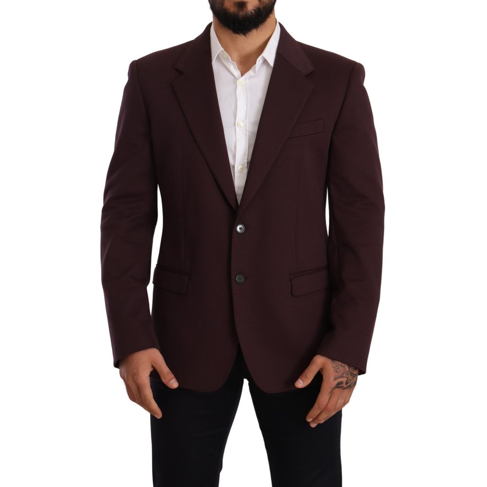 Lilafarbener Baumwollblazer von Dolce & Gabbana