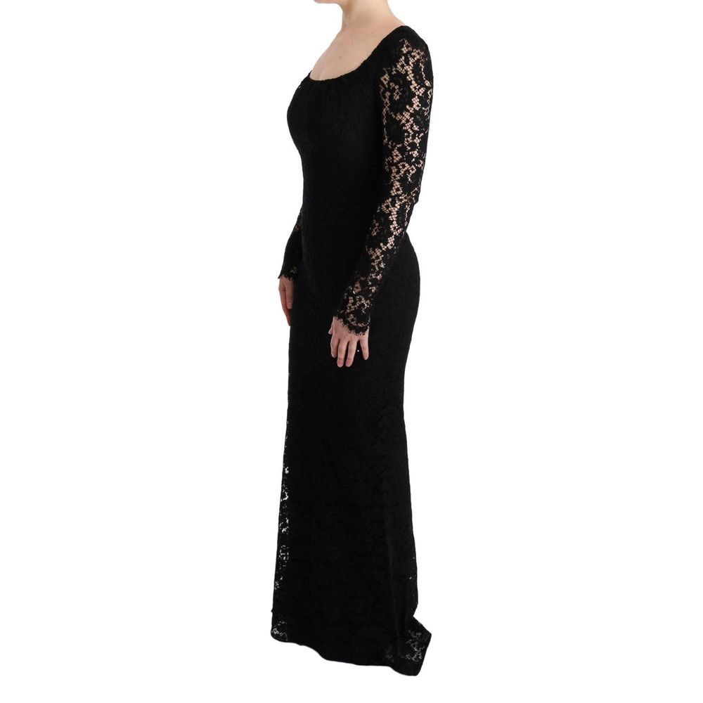 Rochie Dolce & Gabbana din bumbac negru