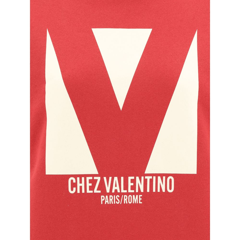 Hanorac cu logo maxi Valentino