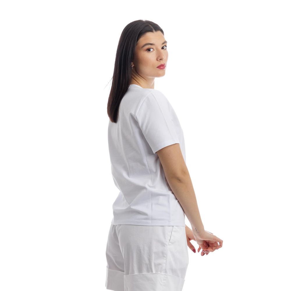 Topuri și tricou Herno din bumbac alb