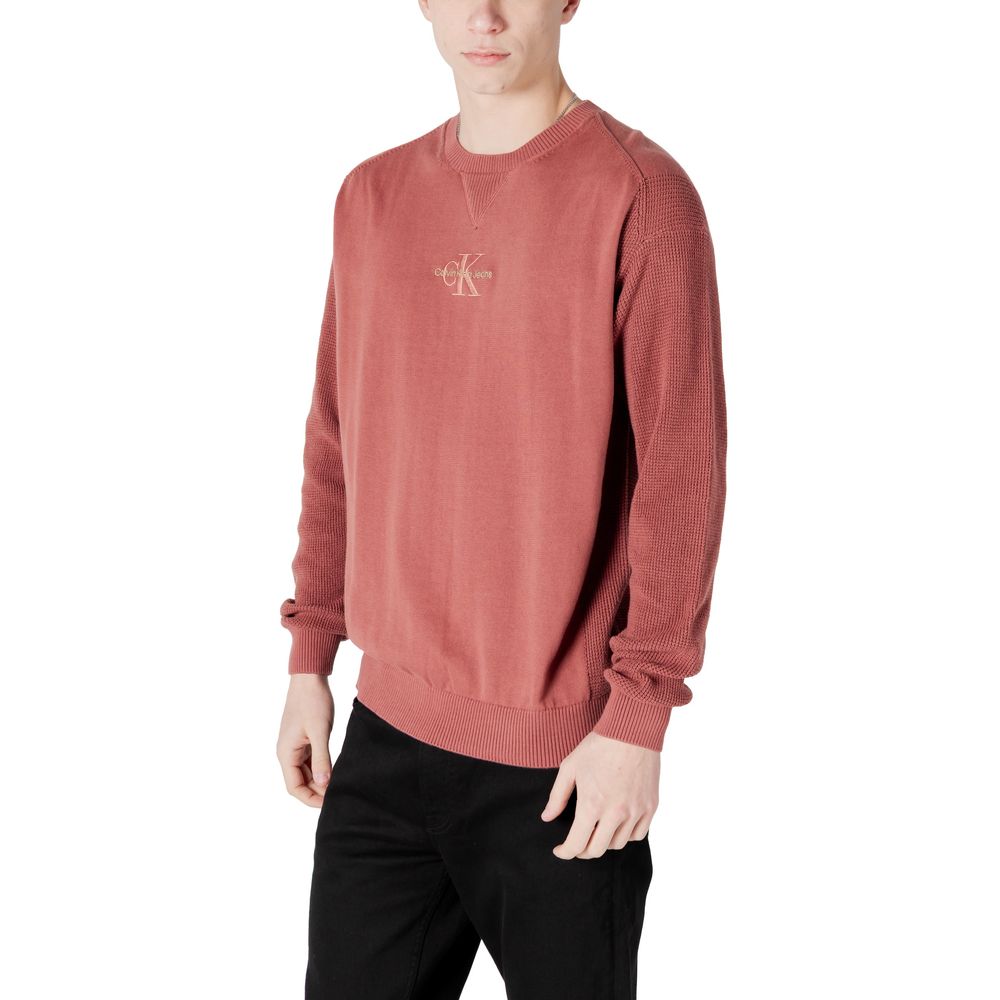 Calvin Klein Jeans – Roter Baumwollpullover