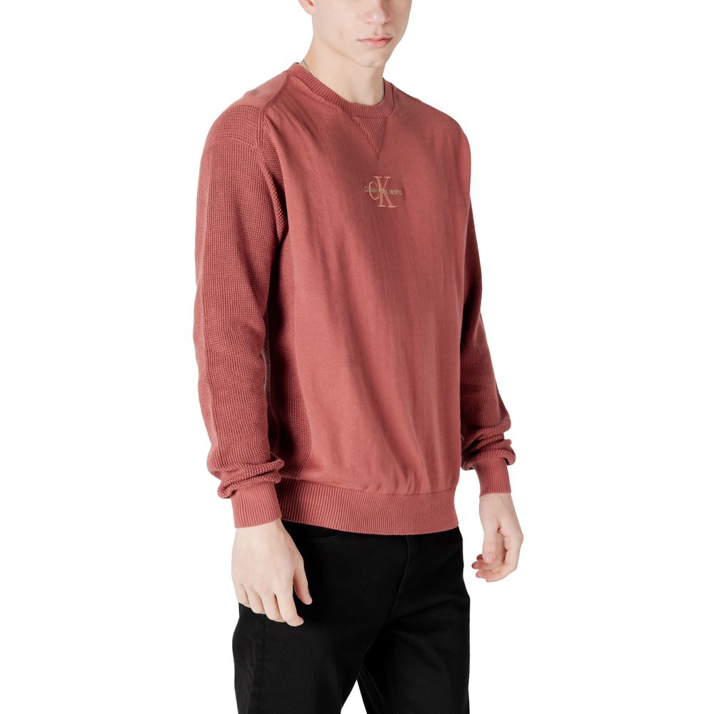 Calvin Klein Jeans – Roter Baumwollpullover