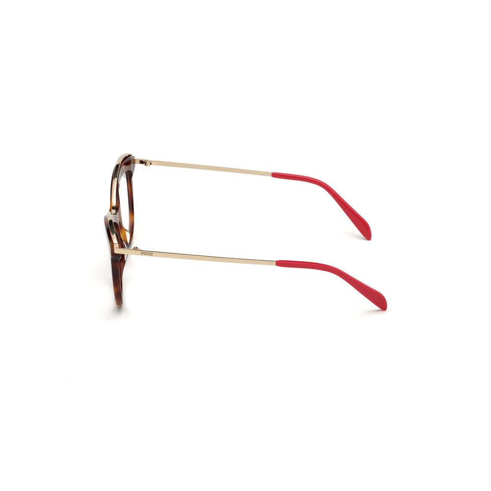 Emilio Pucci Braune Acetatrahmen