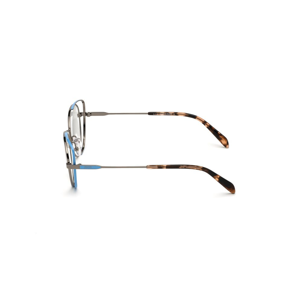 Emilio Pucci Graue Metallrahmen