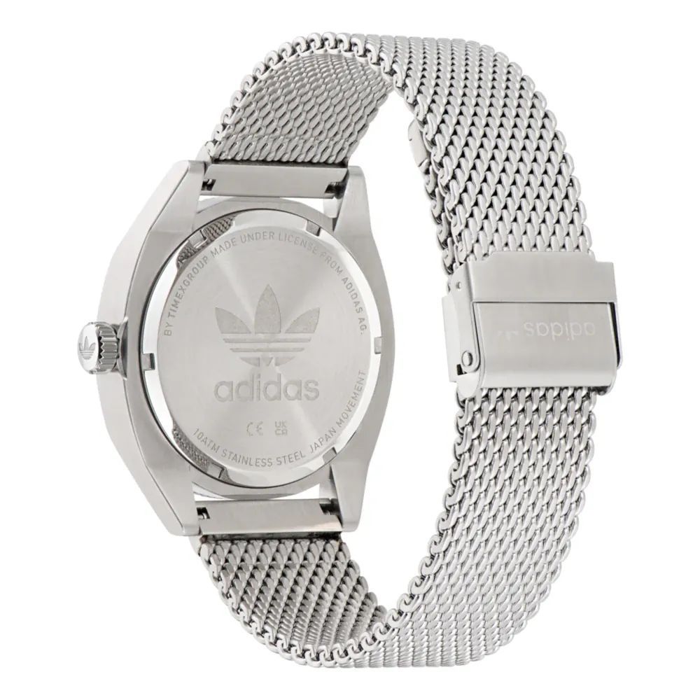 Ceas Adidas gri din oțel inoxidabil