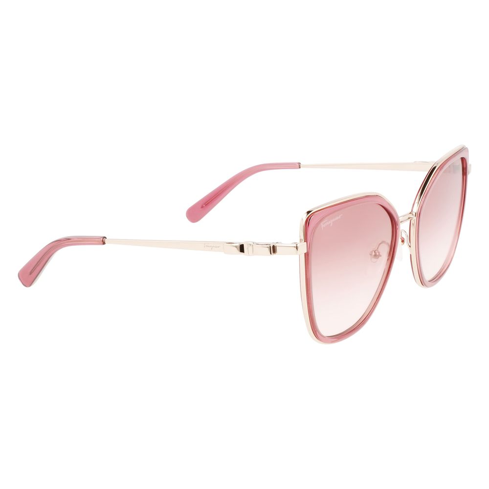 Ferragamo Sonnenbrille in Mehrfarbig aus Metall