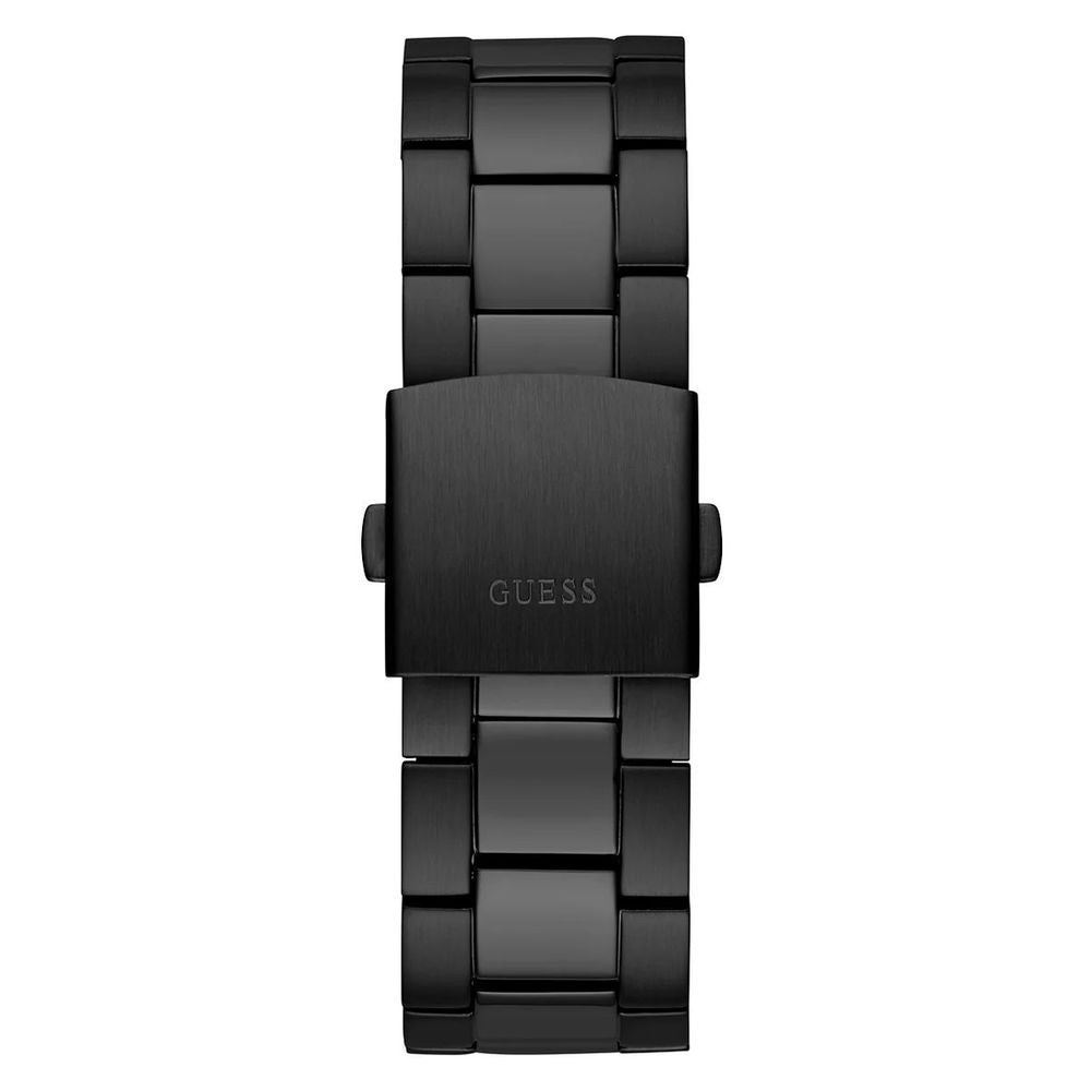 Ceas Guess negru din oțel inoxidabil