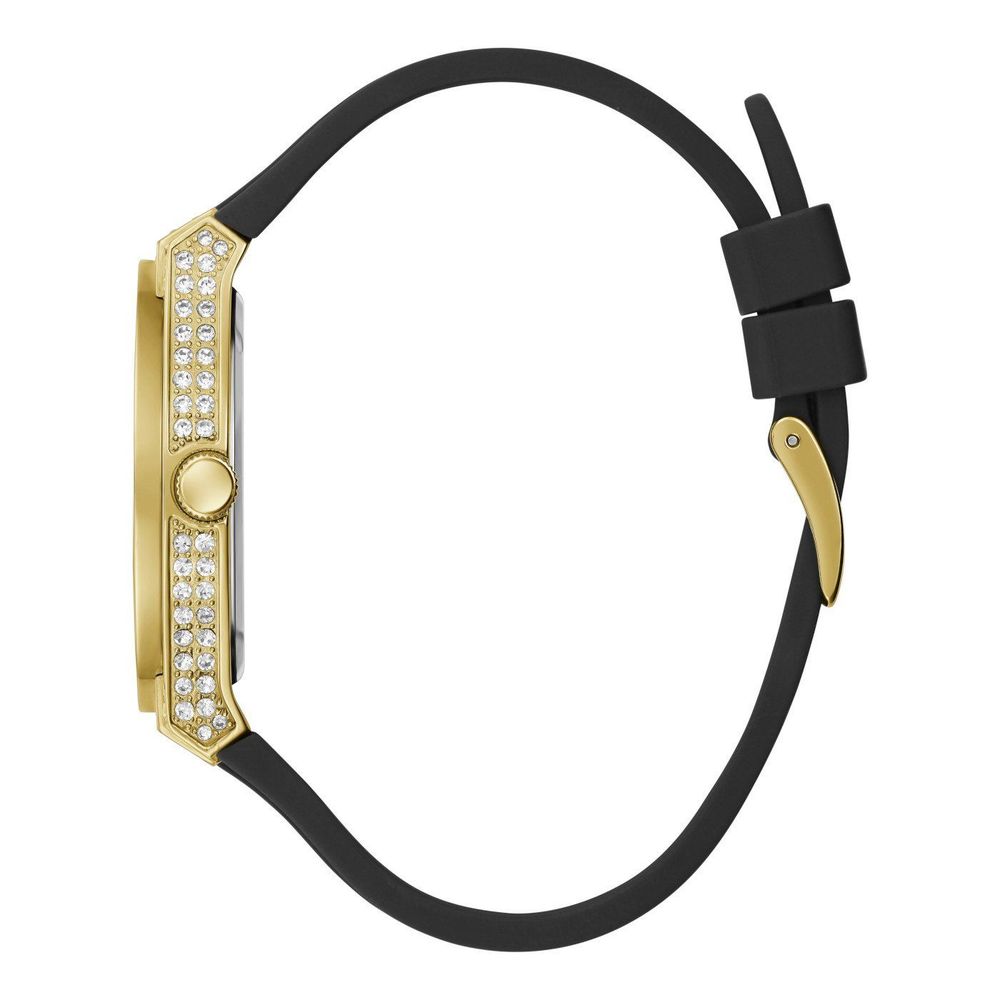 Ceas Guess din silicon negru