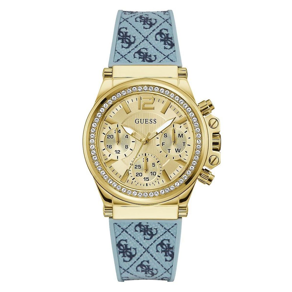 Ceas Guess albastru sintetic