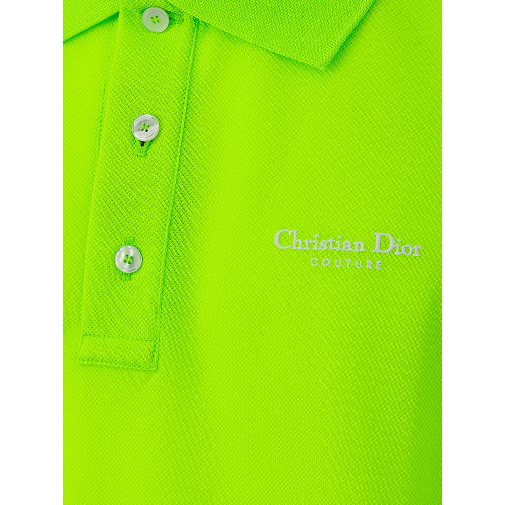 Grünes Poloshirt aus Baumwolle von Dior