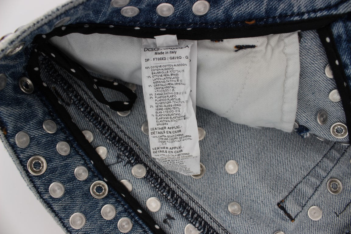 Dolce & Gabbana – Enchanted Sicily – Boyfriendjeans mit Kristallherz