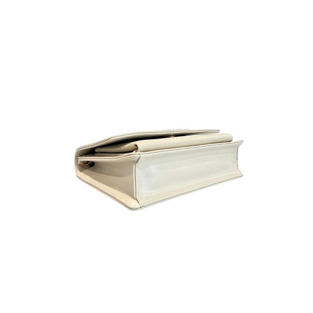 Love Moschino Beige Polyethylen Damen Umhängetasche