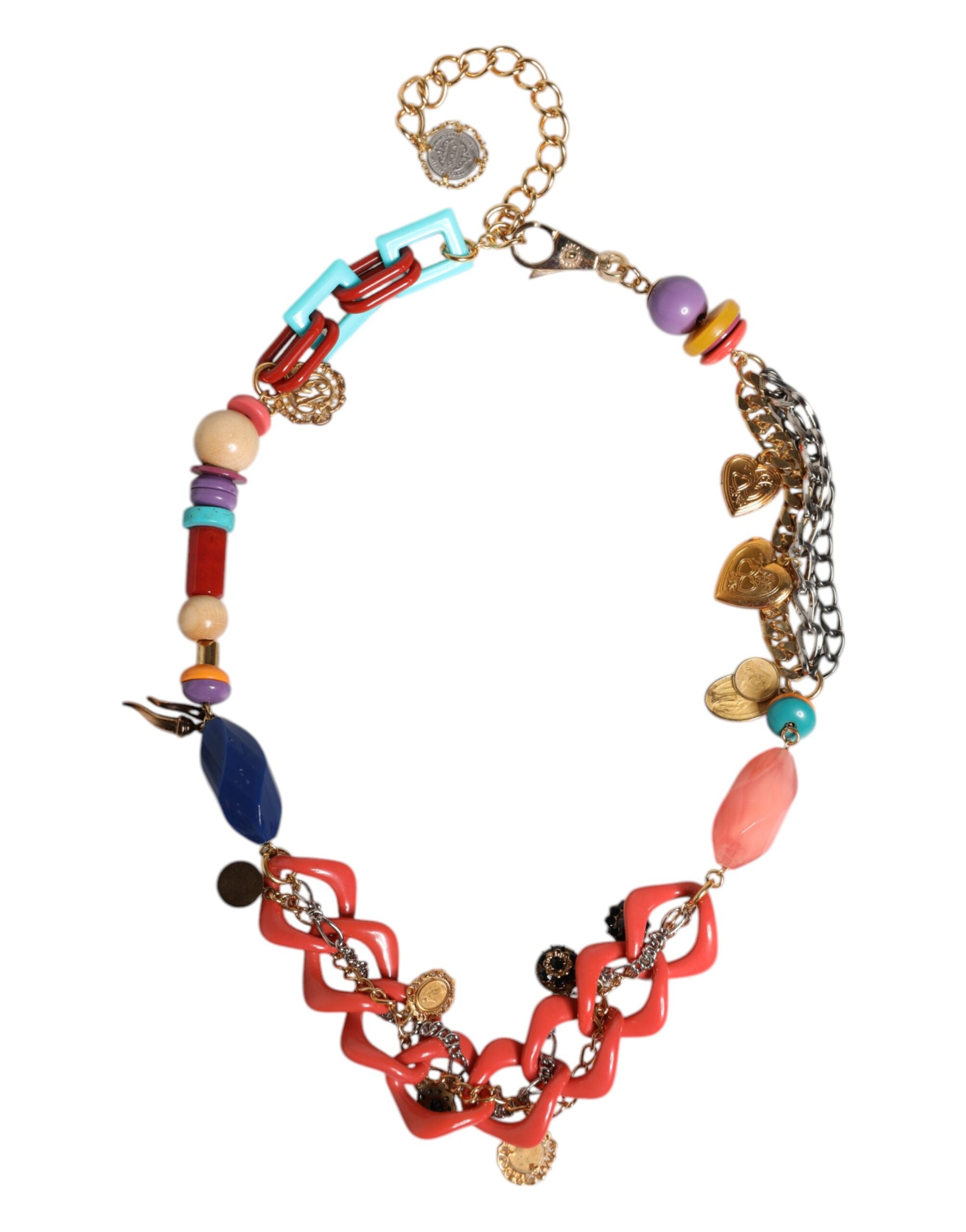 Curea Dolce & Gabbana cu lanț decorativ multicolor