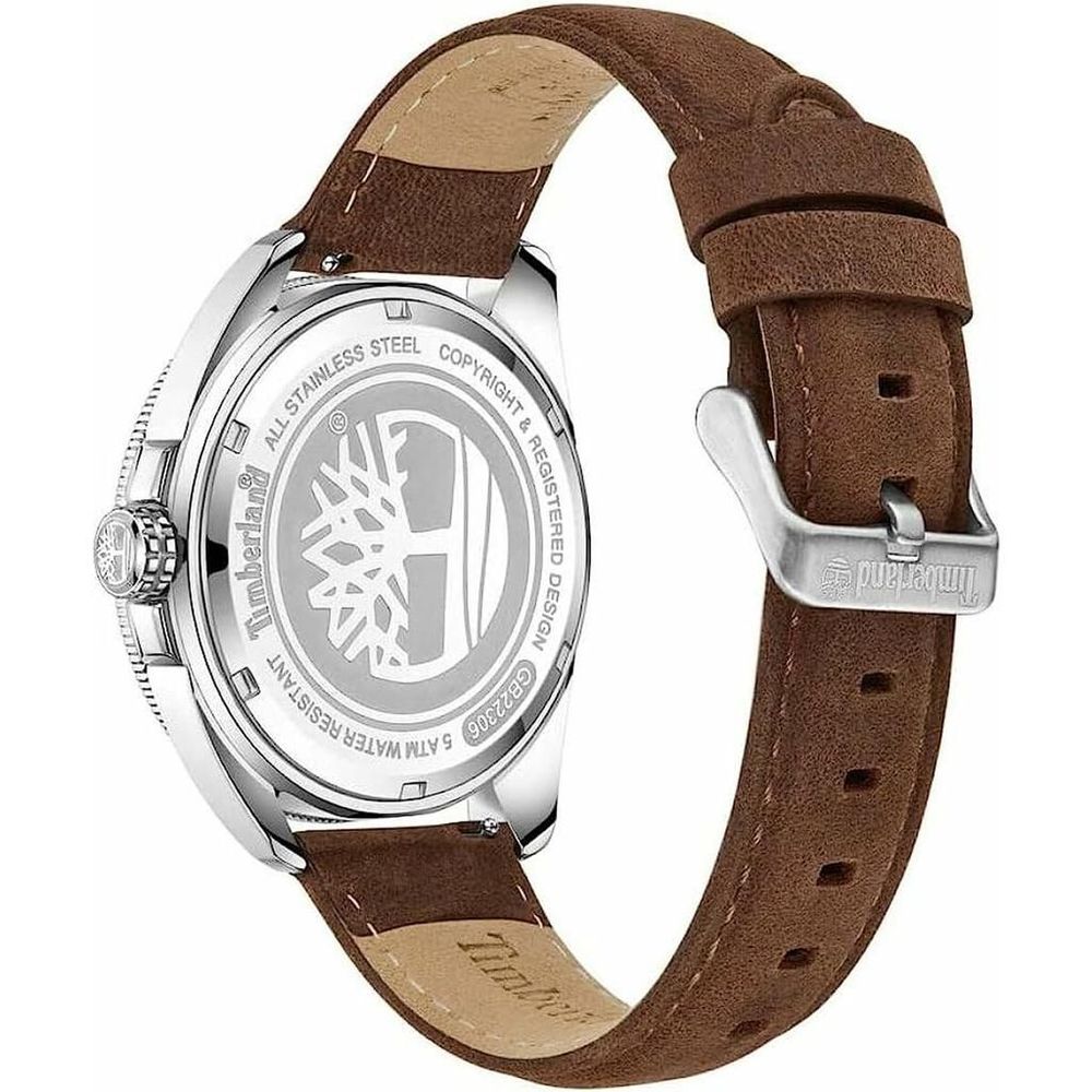 Timberland Braune Lederuhr