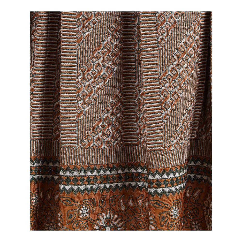 Valentino – Strick-Midirock aus Lurex