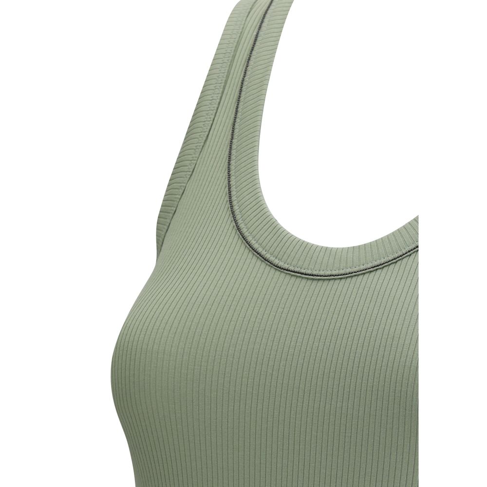 Brunello Cucinelli Geripptes Top