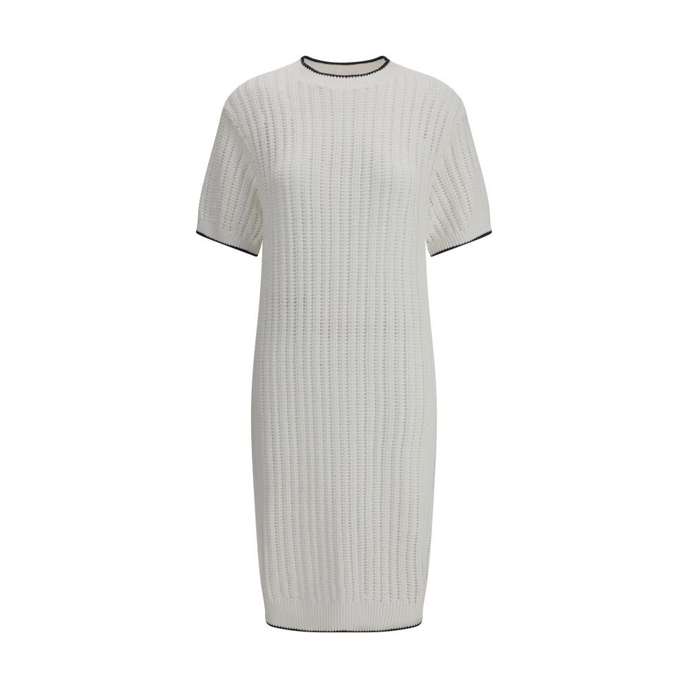 Brunello Cucinelli Rochie midi tricotată