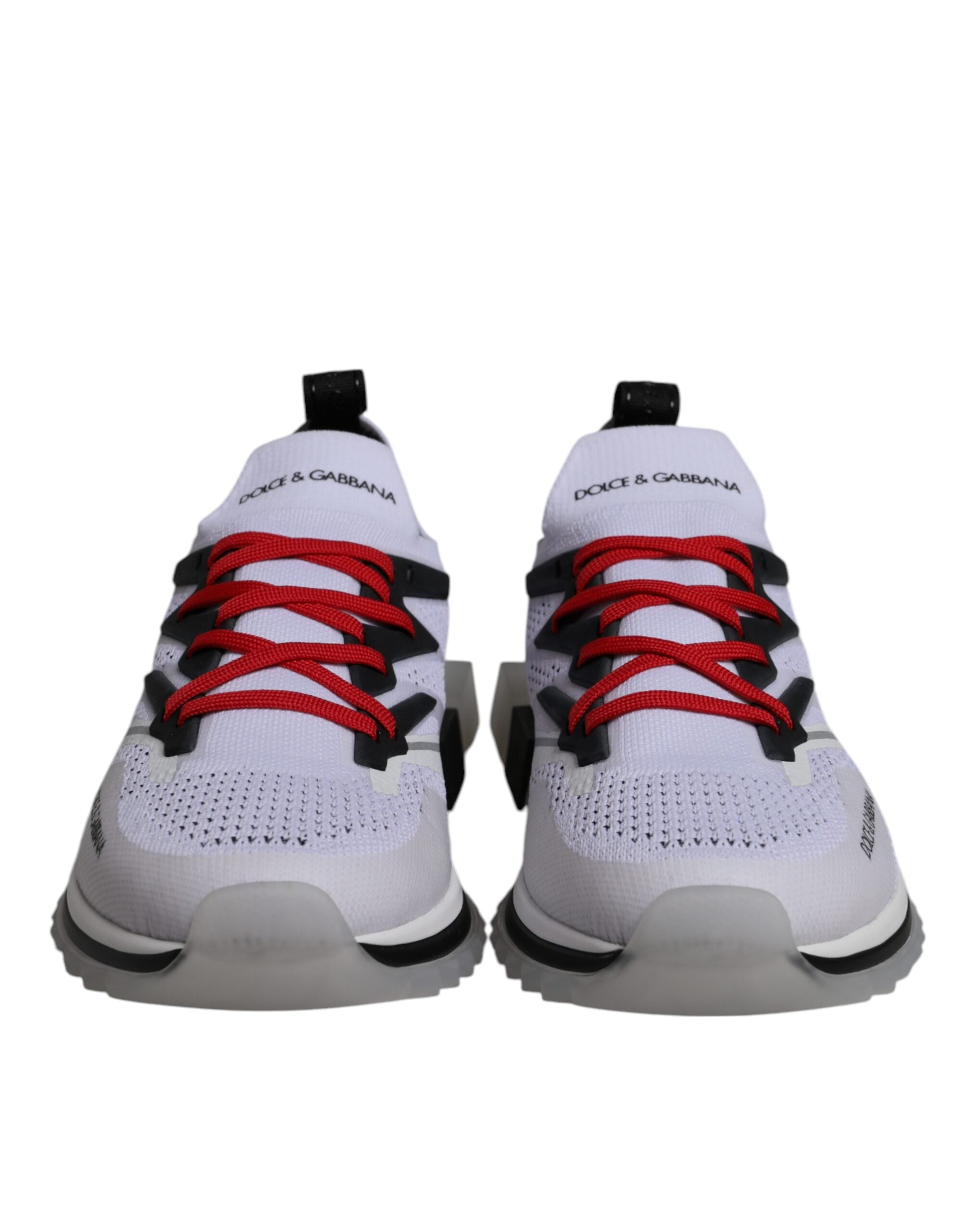 Dolce & Gabbana Weiße SORRENTO Sport Stretch Sneakers Schuhe