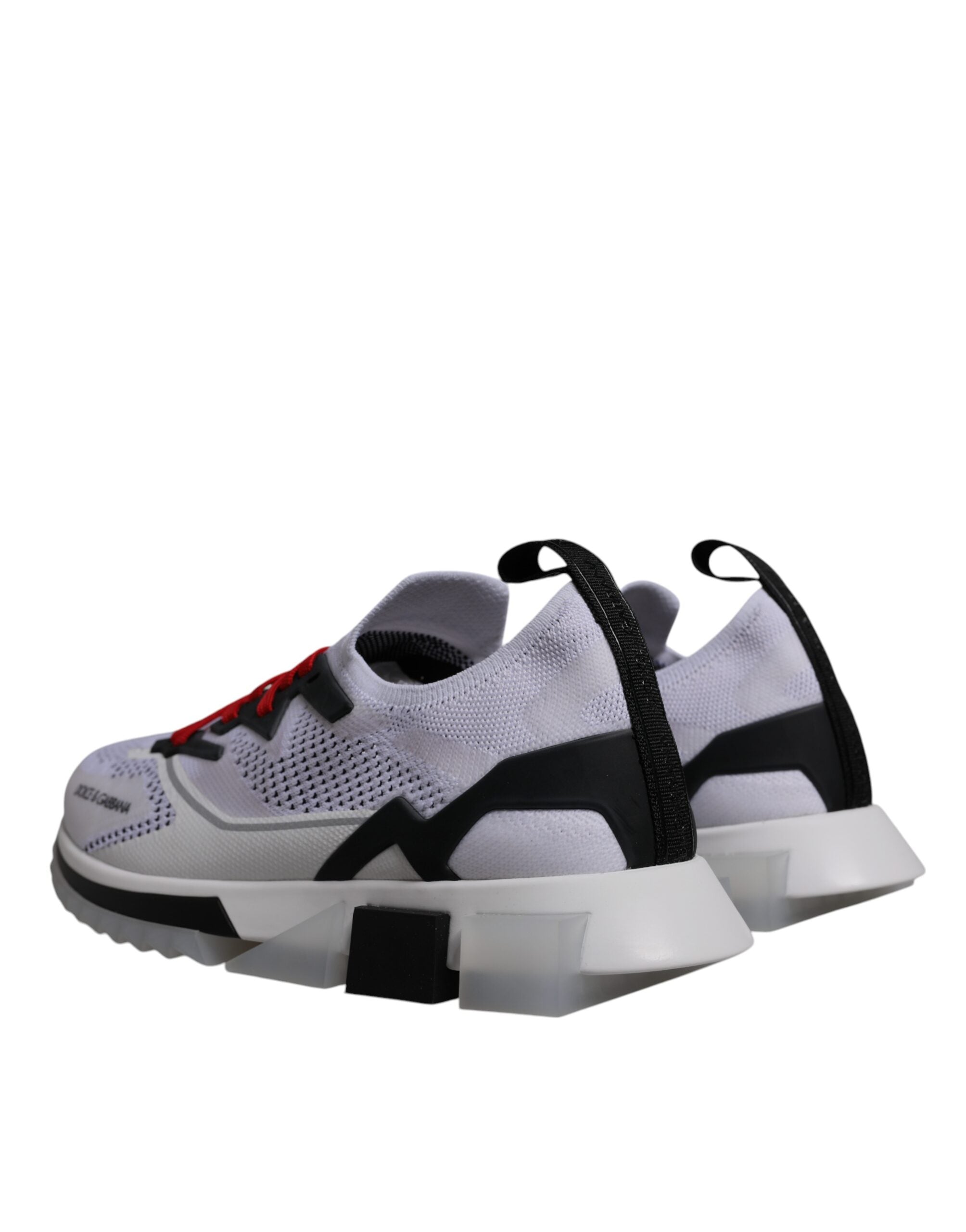 Dolce & Gabbana Weiße SORRENTO Sport Stretch Sneakers Schuhe