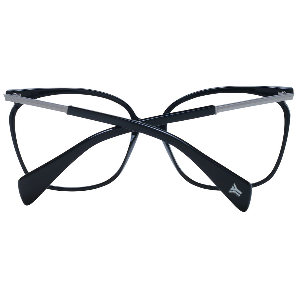 Yohji Yamamoto Schwarze Brillenfassungen für Damen