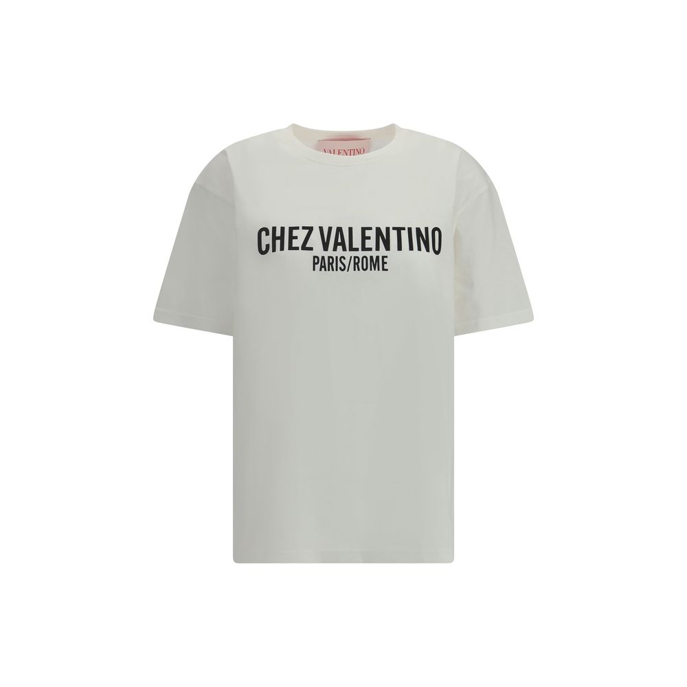 Tricou din bumbac cu logo Valentino