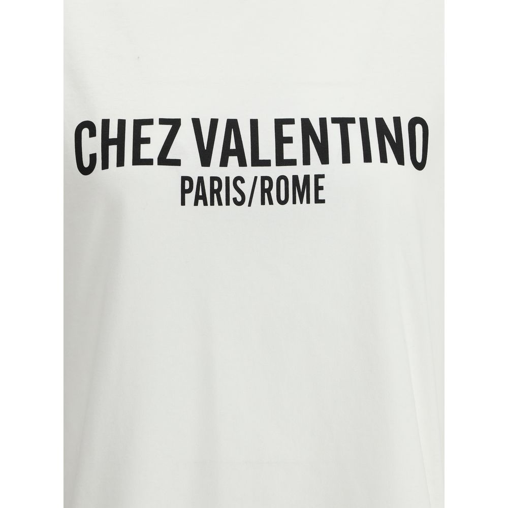 Tricou din bumbac cu logo Valentino