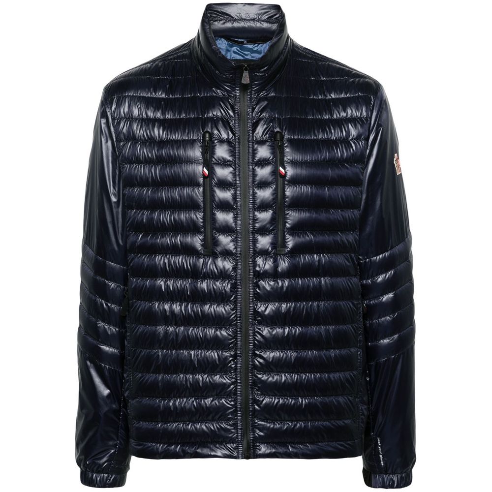 Moncler Blaue Polyamidjacke