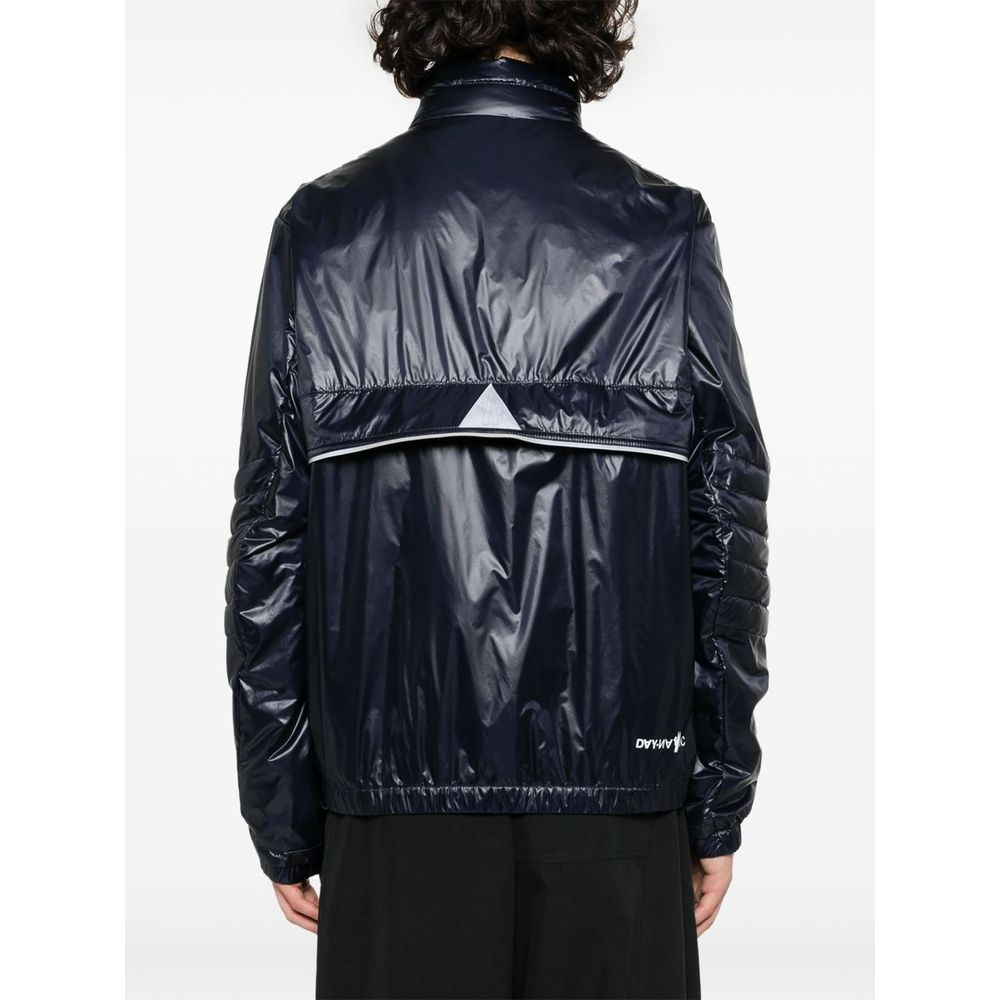 Moncler Blaue Polyamidjacke