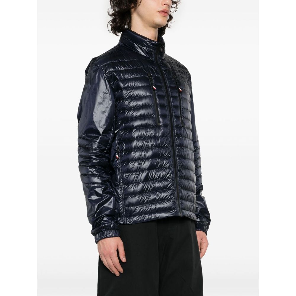 Moncler Blaue Polyamidjacke