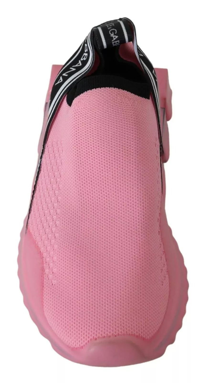 Dolce & Gabbana Pink Low Top Sorrento Sneakers Slip-On Casual Schuhe
