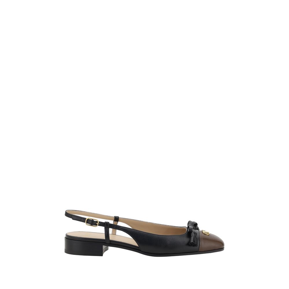 Valentino Garavani Valet Du Roi Ballerinas