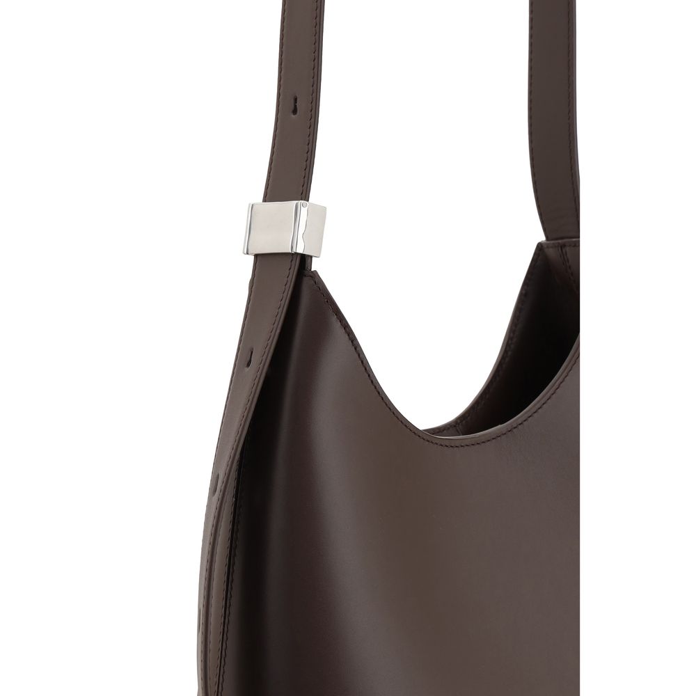 Geantă de umăr Jil Sander Eldorado mică